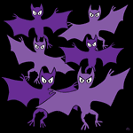 Beware of these vampire bats flying! 