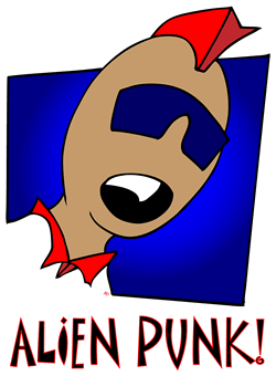 alien punk image